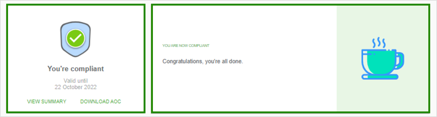 You're compliant print screen